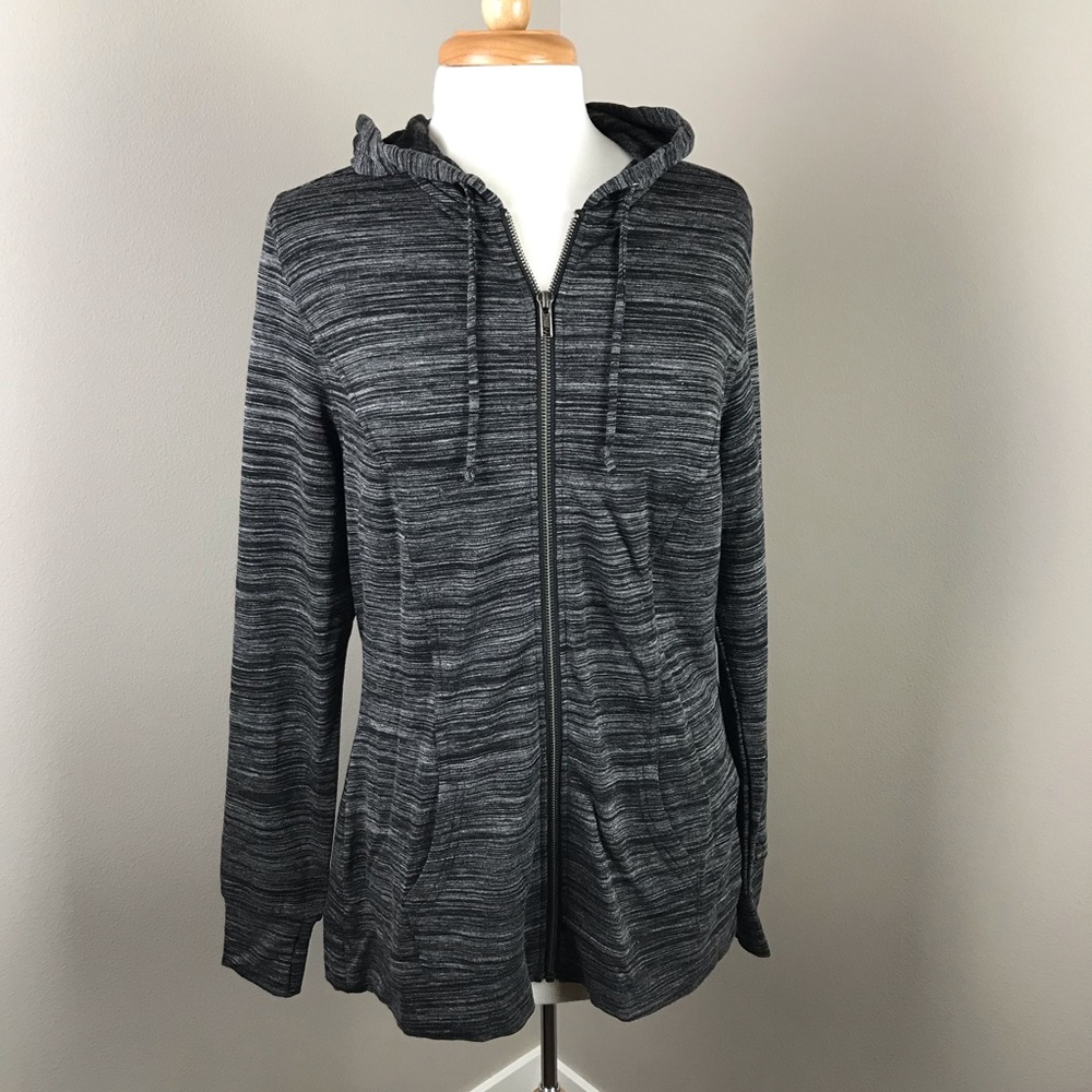 Torrid Space-Dye Zip Performance Hoodie Size 0